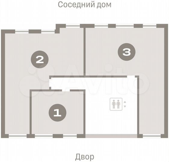 3-к. квартира, 82,1 м², 5/17 эт.