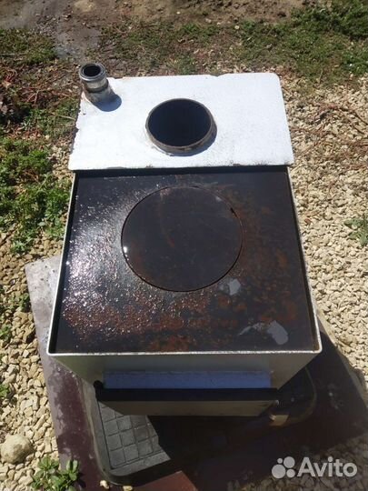 Печь котел на дровах