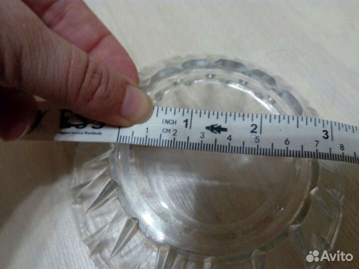 Конфетница СССР хрусталь