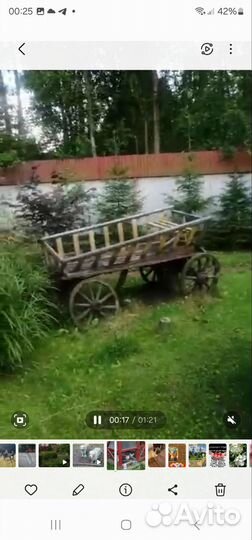 Детали и механизмы для конной телеги