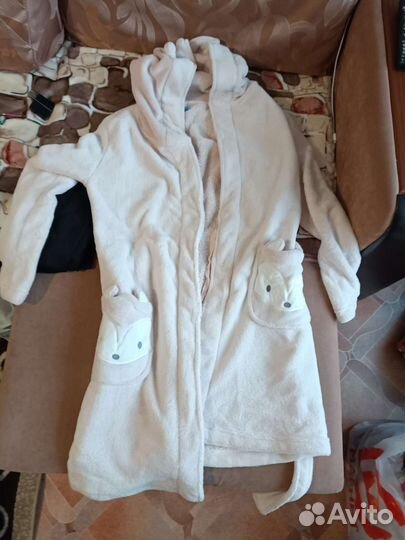 Халат махровый женский