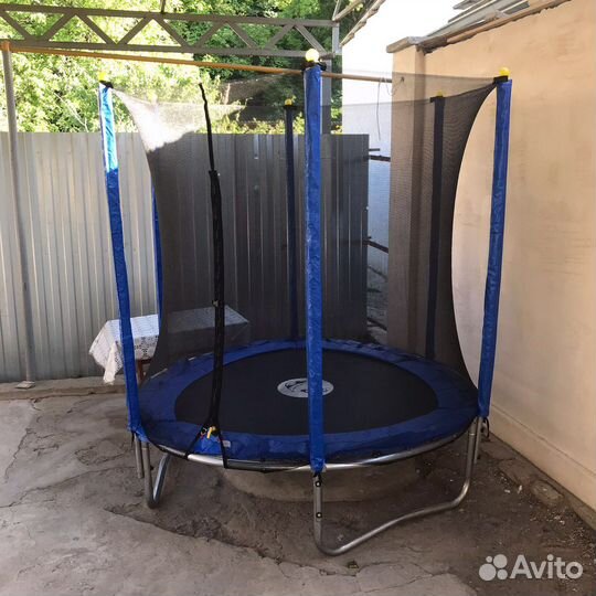 Батут с сеткой