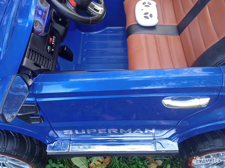 Электромобиль land rover 4wd двухместный