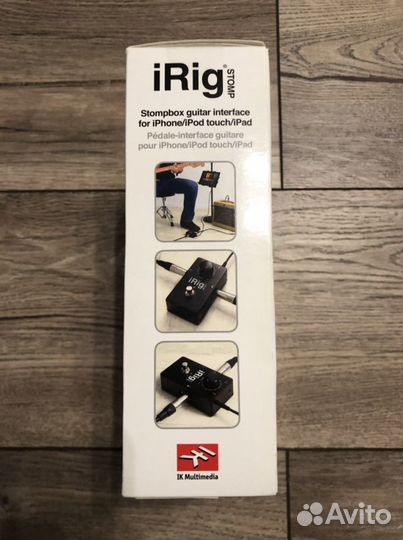 Гитарный стомп-бокс интерфейс iRig Stomp