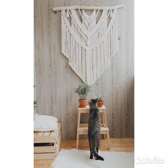 Макраме панно бохо стиль