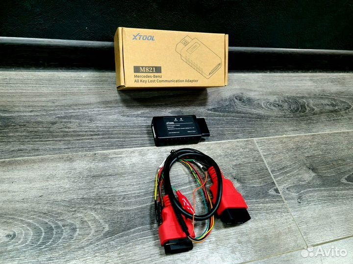 Xtool M821 полная утеря ключей Mercedes