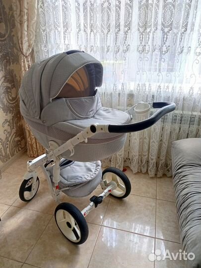 Коляска Адамекс Монте карбон 3в1