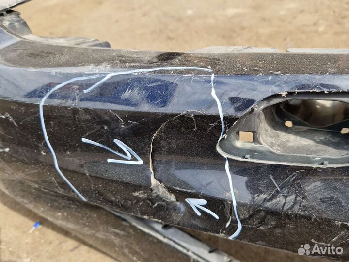 Передний бампер фольцваген тигуан 2