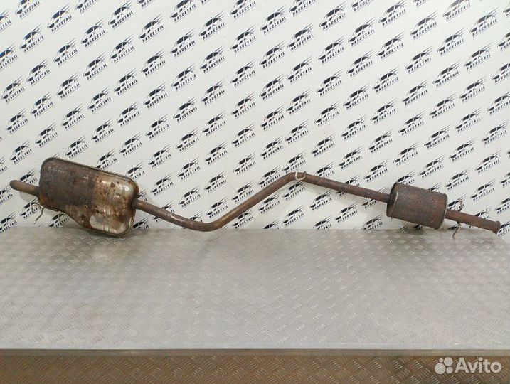 Глушитель в сборе Renault Kangoo 1 рест. 1.6