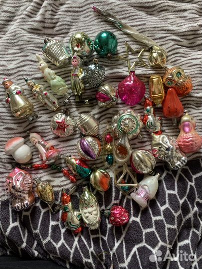 Новогодние игрушки СССР советские