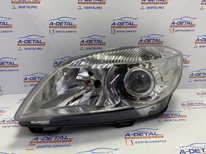 Фара левая (линза) Skoda Fabia (2010-2014)