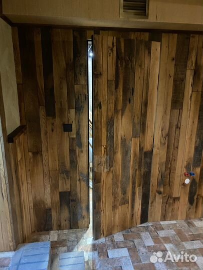 Старая дубовая доска амбарная