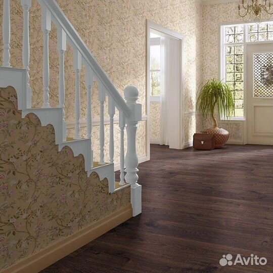 Ламинат Quick-Step Дуб белый затемненный PER1496