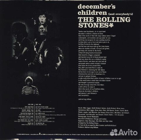 The Rolling Stones / December's Children (And Ever