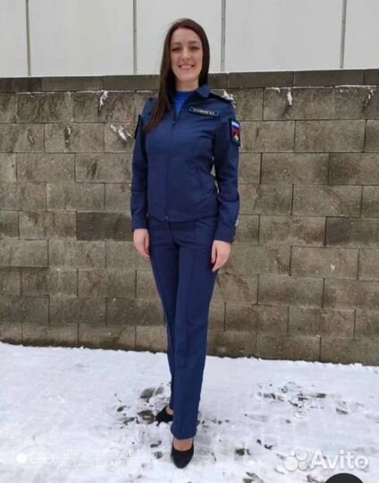 Форма офисная женская вкс длинный рукав, обувь