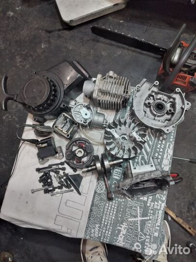 Двигатель на детский квадрик или мопед