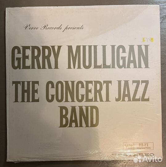 Gerry Mulligan - The Concert Jazz Band Lp