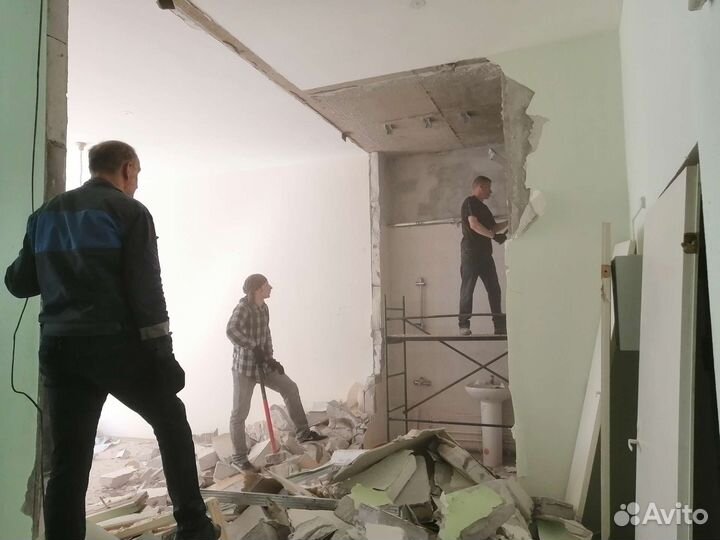 Демонтажники в квартиры