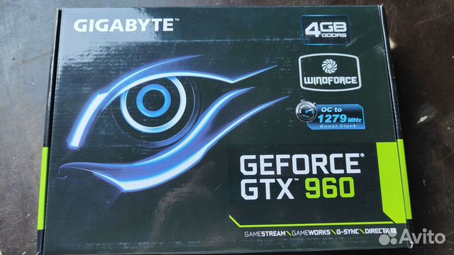 Видеокарта gtx 960 4gb