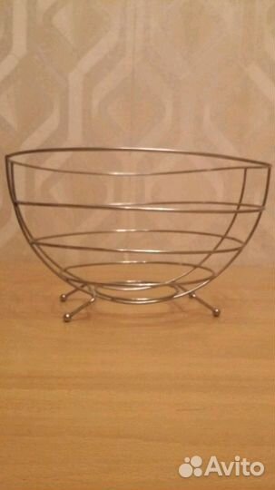 Ваза для фруктов (нержавейка)