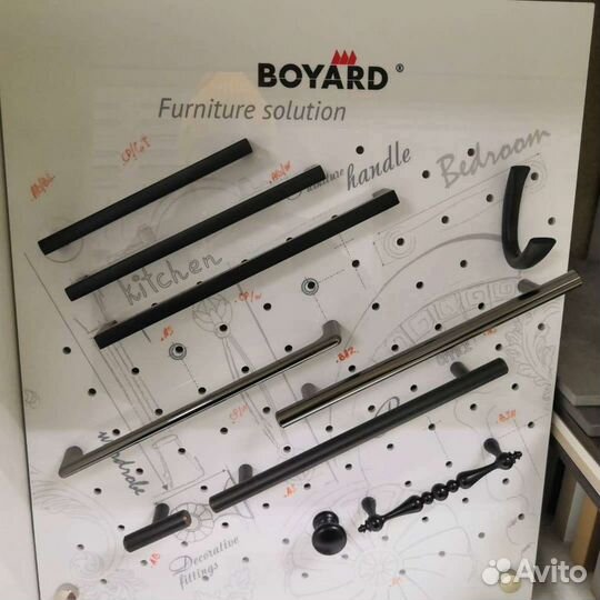 Мебельные ручки Боярд boyard, мебельная фурнитура