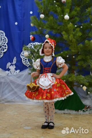 Костюм красной шапочки