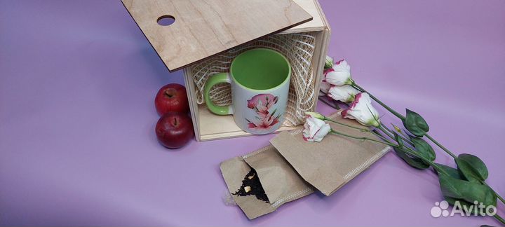 Коробка подарочная деревянная