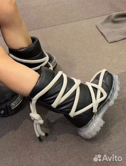 Ботинки Rick Owens x Moncler type