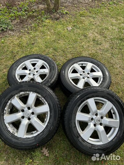 Литые диски r17 на nissan x trail t31