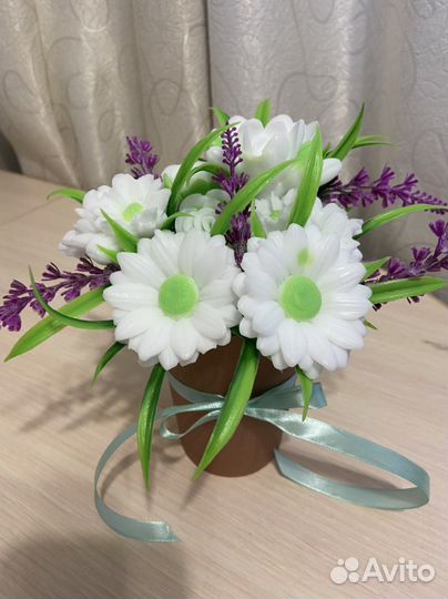 Мыло ручной работы букеты