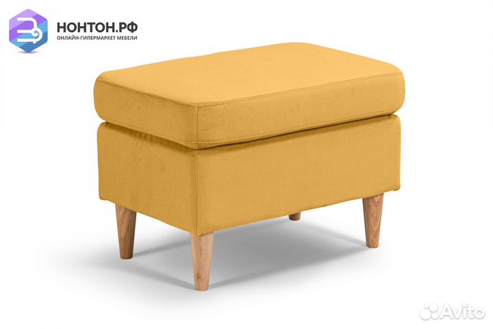 Банкетка Беркана желтая