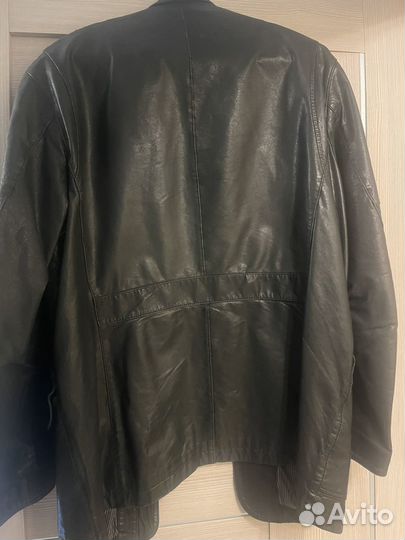 Кожаная куртка мужская