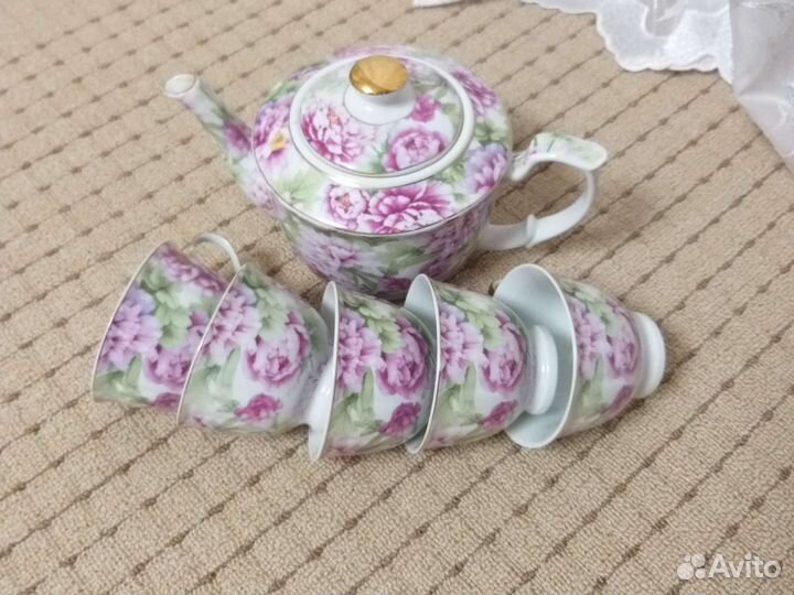 Кружки чайные чайник