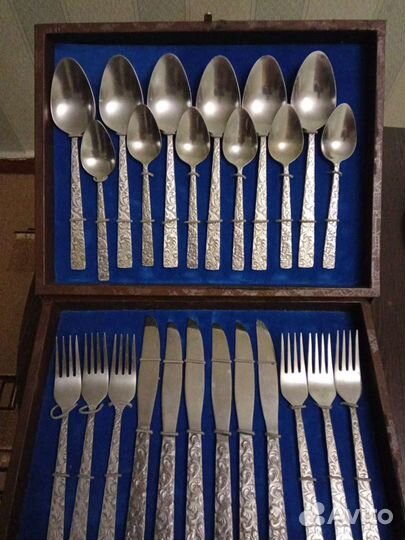 Столовый набор ложки и вилки СССР