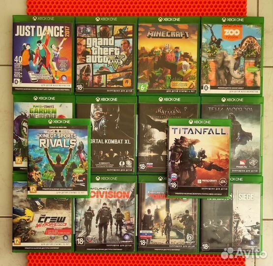 Лицензионные диски Xbox One