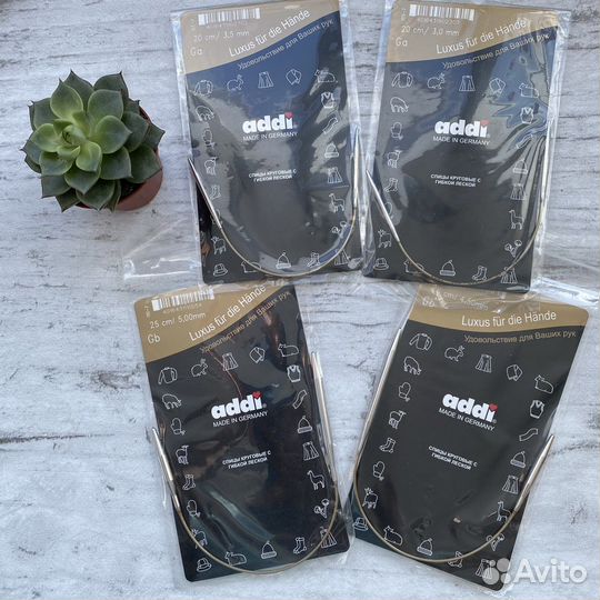 Спицы для вязания addi и адди трио