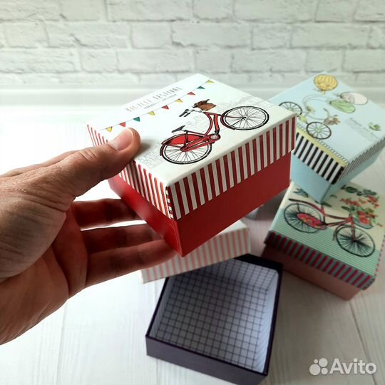 Коробка подарочная два размера Цена за 5 шт