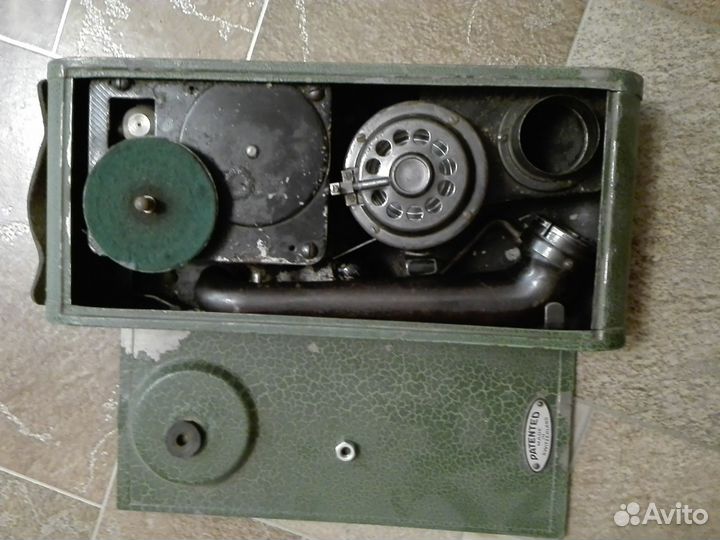 Окопный патефон (мини патефон)