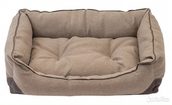 Лежак с подушкой и кантом