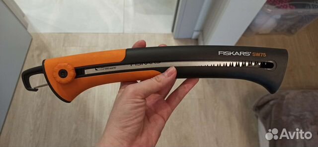 Fiskars пила складная sw75 купить в Москве | Хобби и отдых | Авито