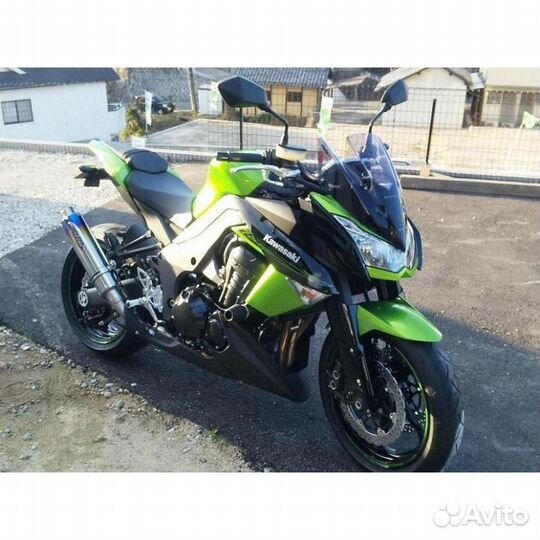 Выхлопная труба на Kawasaki ZR1000 (Z1000)