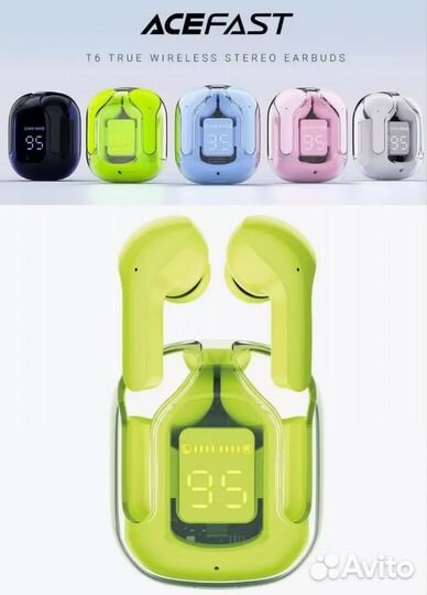 Беспроводные наушники acefast T6