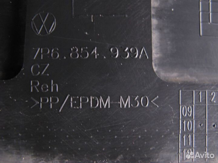 Молдинг двери Volkswagen Touareg 2010-2018