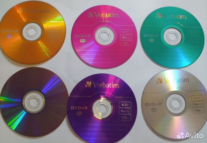 DVD диски Verbatim 4.7GB