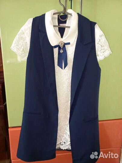 Блузка в школу