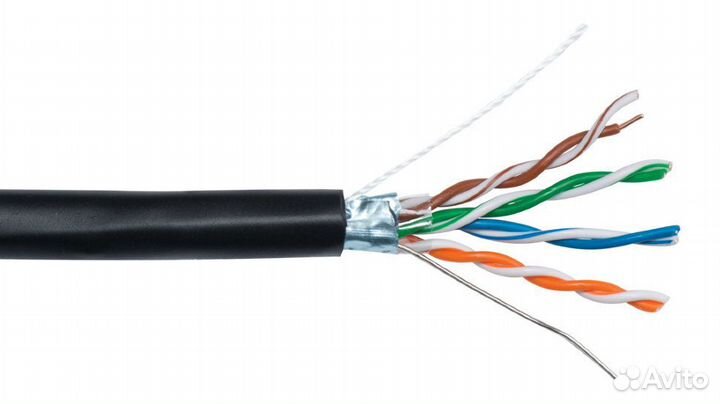 Кабель витая пара FTP 4p 8 жилы