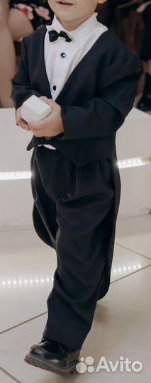 Костюм с фраком брючный на праздник для малыша