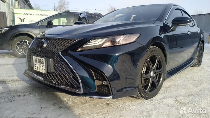 Camry 70 Передний бампер в стиле Lexus Z2KW3