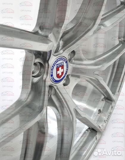 Диск кованый в стиле HRE P101 R20 9.5J Brush