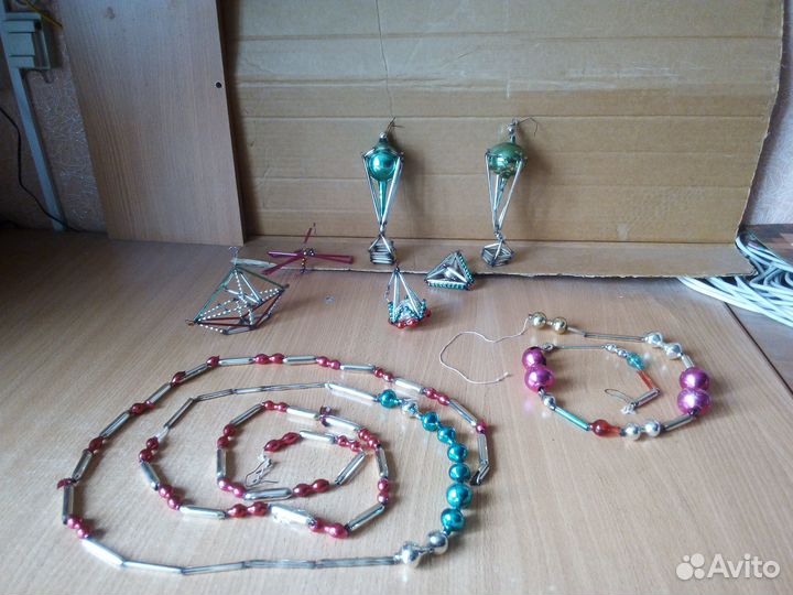 Стекляриус Ёлочные игрушки СССР